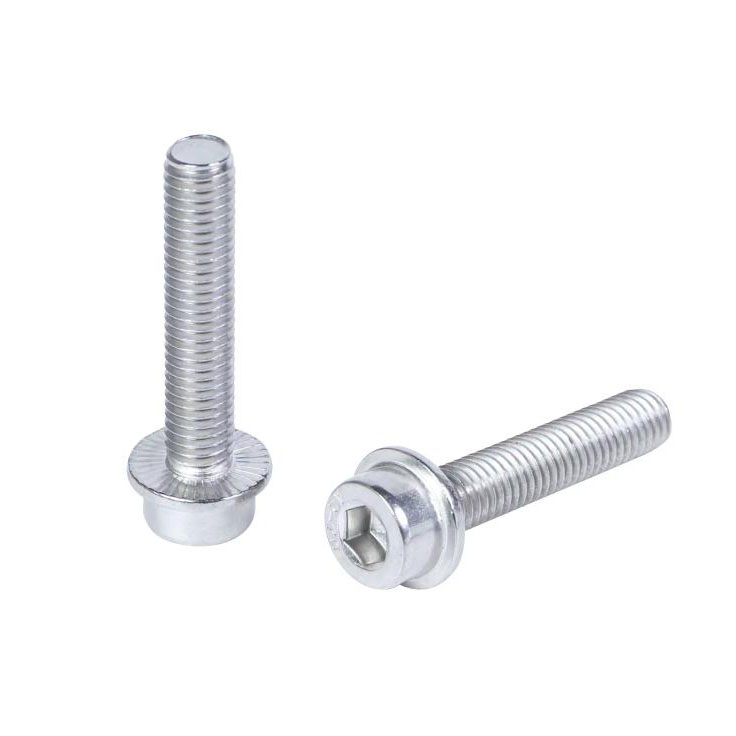 DIN251-Innensechskantschrauben mit gezahnten Flanschschrauben