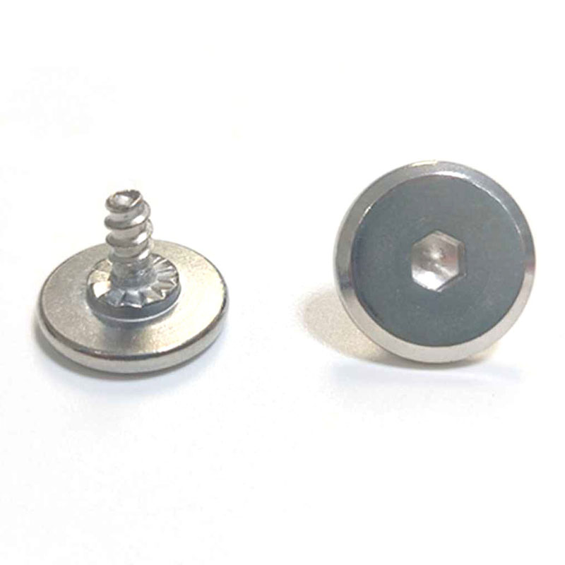 Große Flachkopf-Innensechskant-Untersetzerschraube für Thermobecher