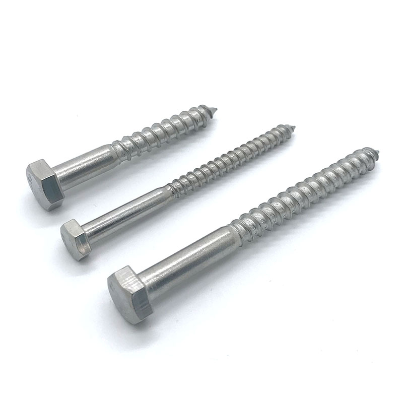 Edelstahl Din571 Hex Headholzschrauben
